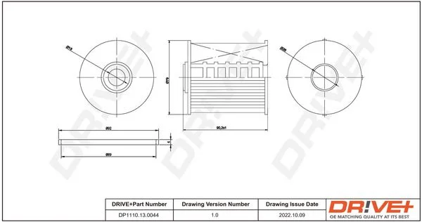 Fuel Filter Dr!ve+ DP1110.13.0044