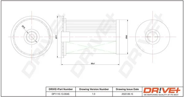 Fuel Filter Dr!ve+ DP1110.13.0046