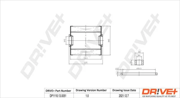 Fuel Filter Dr!ve+ DP1110.13.0051