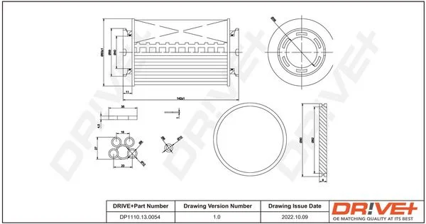 Fuel Filter Dr!ve+ DP1110.13.0054