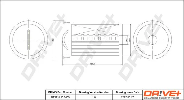 Fuel Filter Dr!ve+ DP1110.13.0055