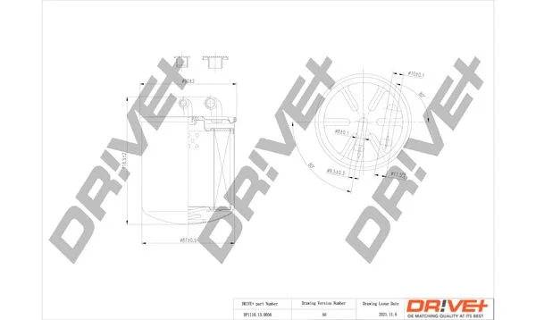 Fuel Filter Dr!ve+ DP1110.13.0056