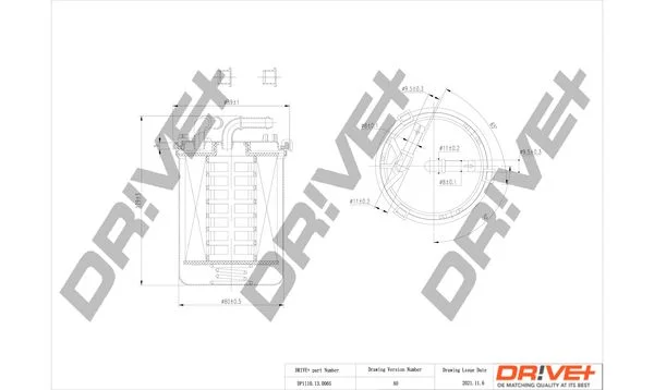 Fuel Filter Dr!ve+ DP1110.13.0065