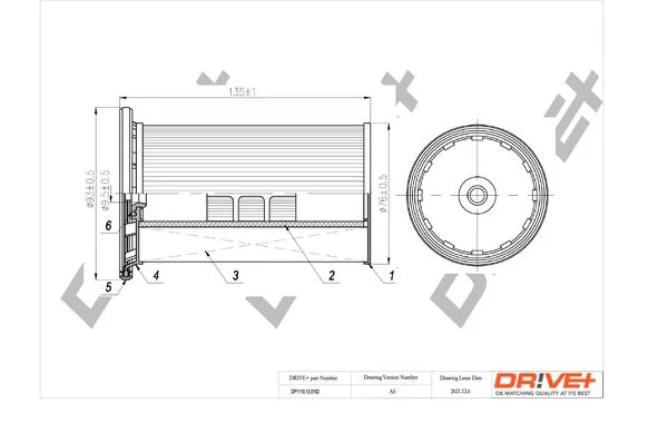 Fuel Filter Dr!ve+ DP1110.13.0102