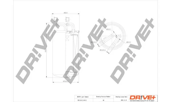 Fuel Filter Dr!ve+ DP1110.13.0111