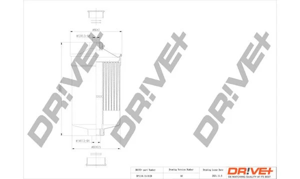 Fuel Filter Dr!ve+ DP1110.13.0129