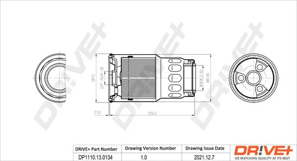 Fuel Filter Dr!ve+ DP1110.13.0134