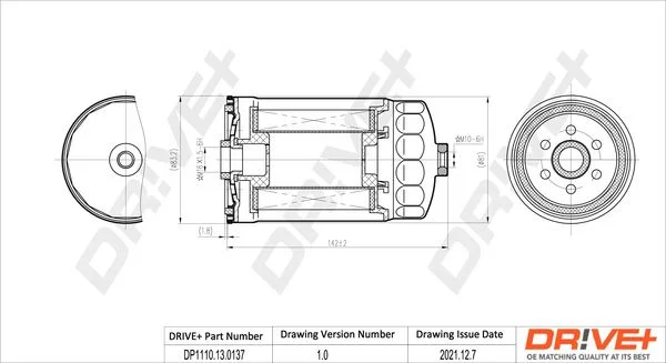 Fuel Filter Dr!ve+ DP1110.13.0137