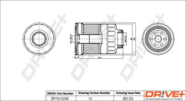 Fuel Filter Dr!ve+ DP1110.13.0140