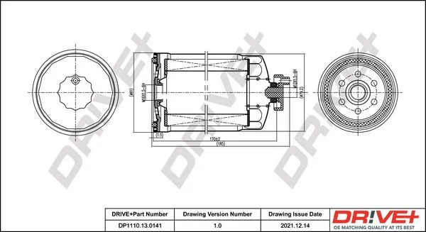 Fuel Filter Dr!ve+ DP1110.13.0141