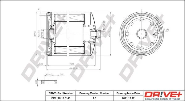 Fuel Filter Dr!ve+ DP1110.13.0143