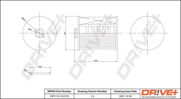 Fuel Filter Dr!ve+ DP1110.13.0175
