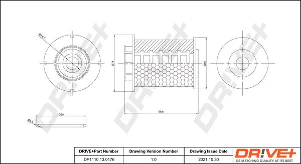 Fuel Filter Dr!ve+ DP1110.13.0176
