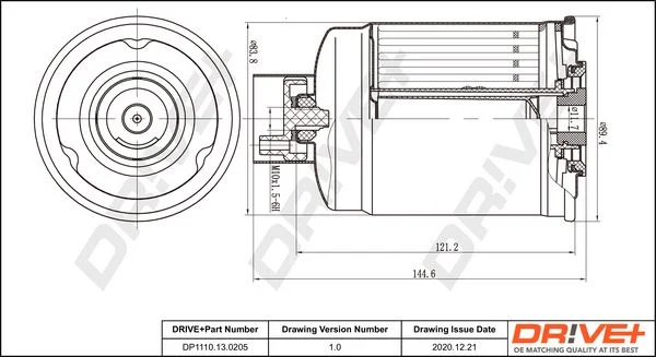 Fuel Filter Dr!ve+ DP1110.13.0205