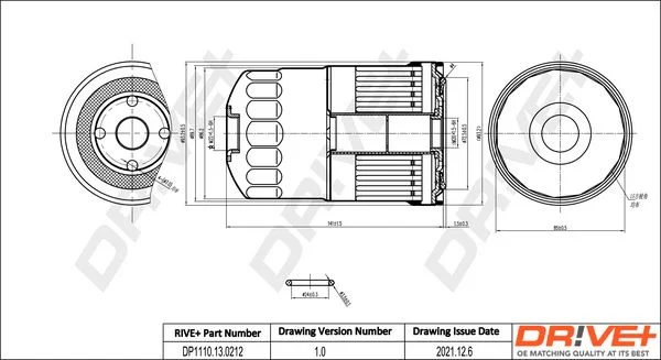 Fuel Filter Dr!ve+ DP1110.13.0212