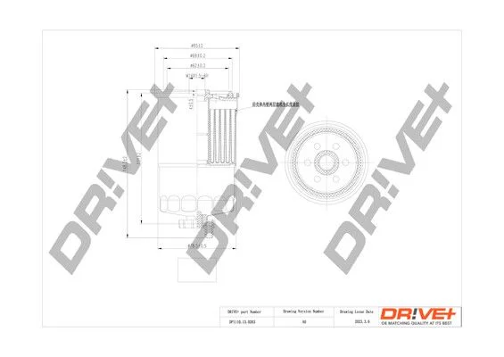Fuel Filter Dr!ve+ DP1110.13.0263