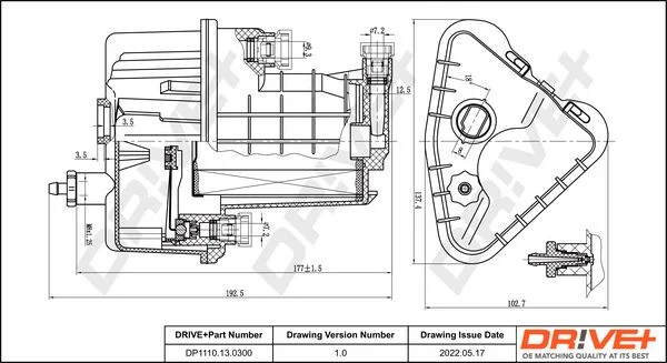 Fuel Filter Dr!ve+ DP1110.13.0300