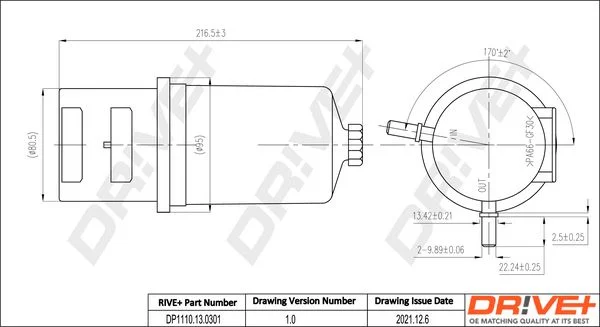 Fuel Filter Dr!ve+ DP1110.13.0301