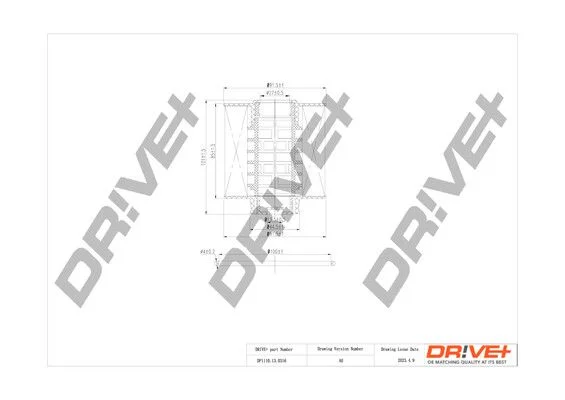 Fuel Filter Dr!ve+ DP1110.13.0316