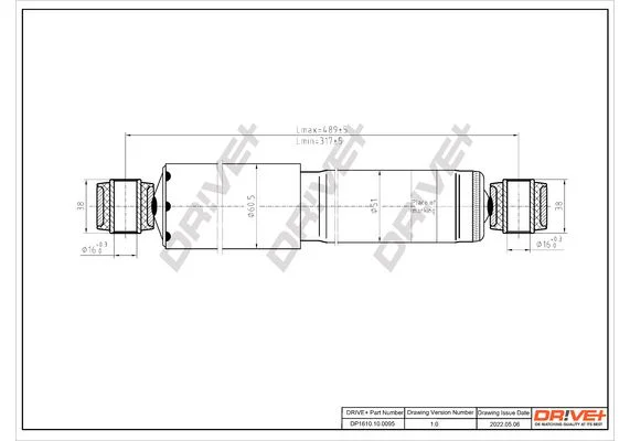 Shock Absorber Dr!ve+ DP1610.10.0095