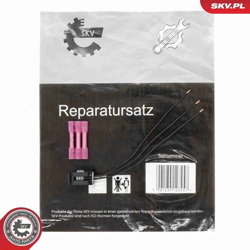 Cable Repair Set, pressure switch (air conditioning) ESEN SKV 53SKV253