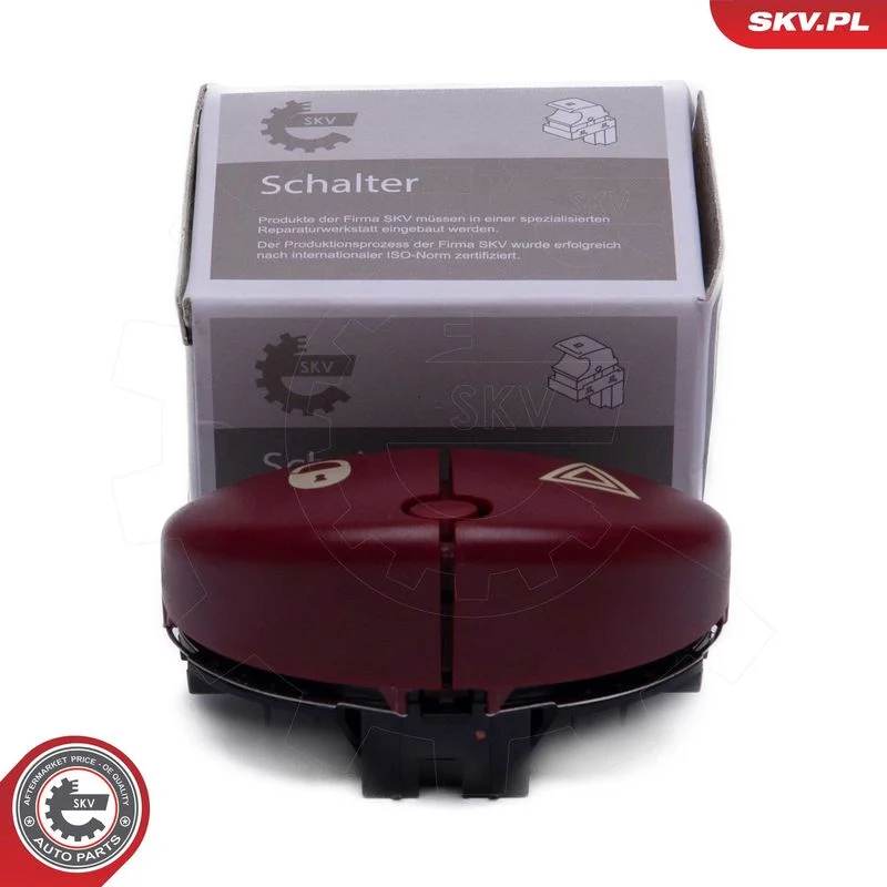 Interruptor de aviso de perigo ESEN SKV 36SKV723