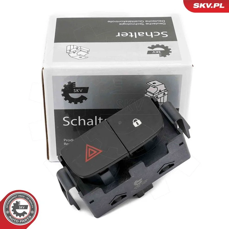 Interruptor de aviso de perigo ESEN SKV 36SKV729