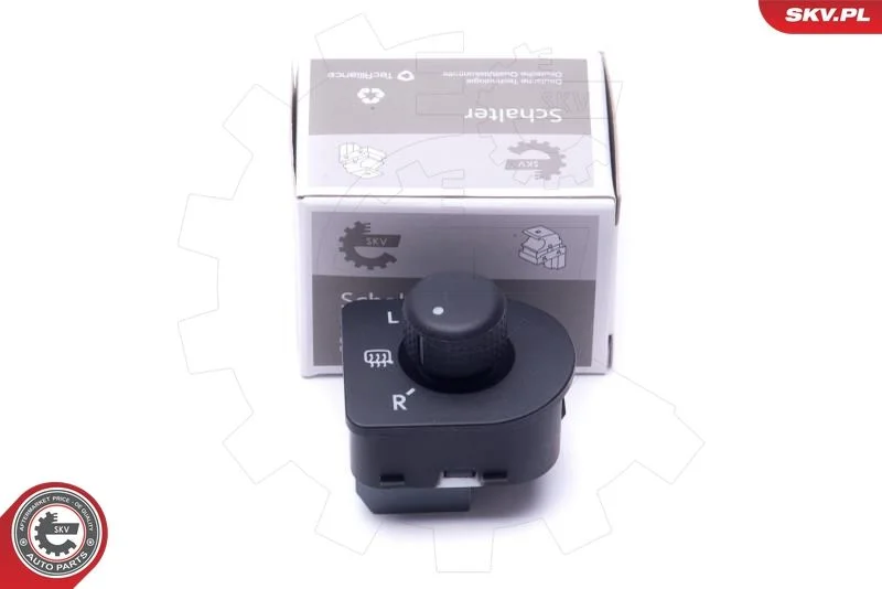 Interruptor, ajuste do espelho retrovisor exterior ESEN SKV 37SKV618