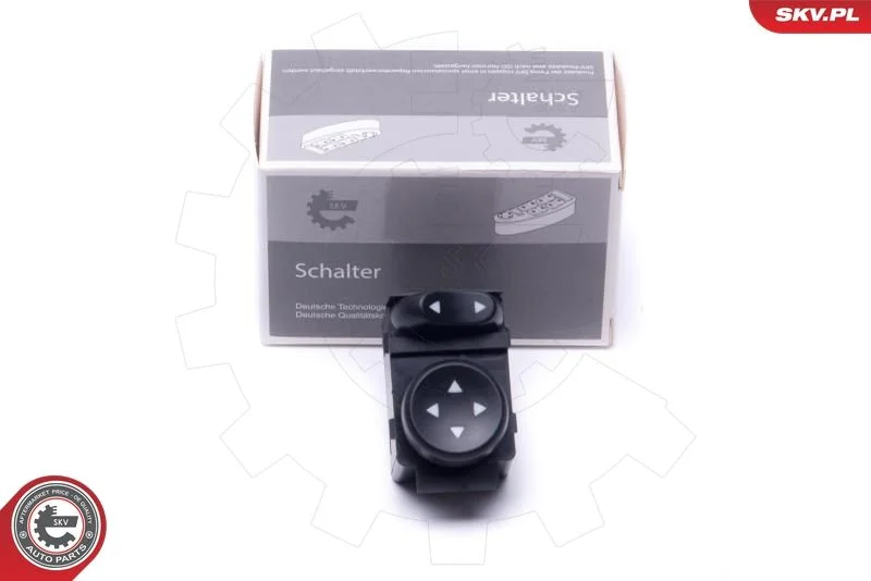 Interruptor, ajuste do espelho retrovisor exterior ESEN SKV 37SKV619