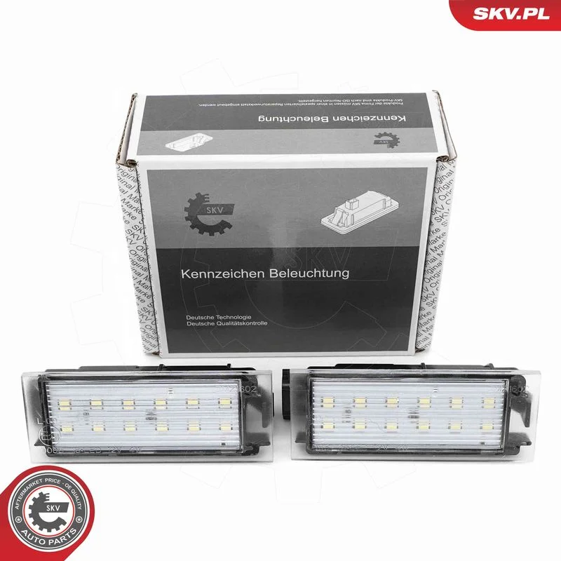 Luz da Placa de Matrícula ESEN SKV 72SKV501