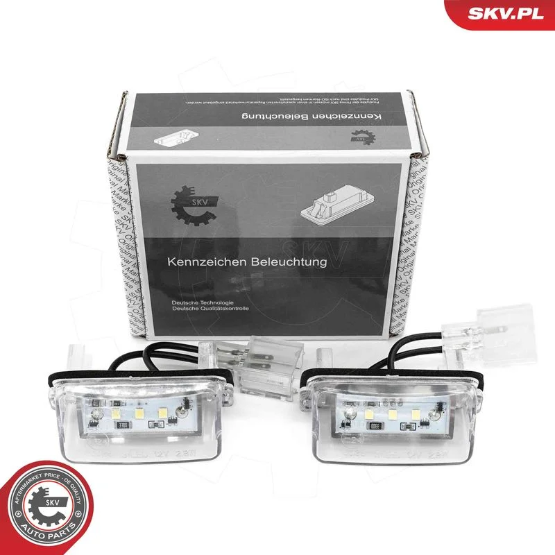 Licence Plate Light ESEN SKV 72SKV517