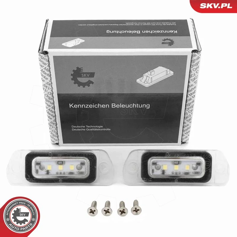 Luz da Placa de Matrícula ESEN SKV 72SKV535