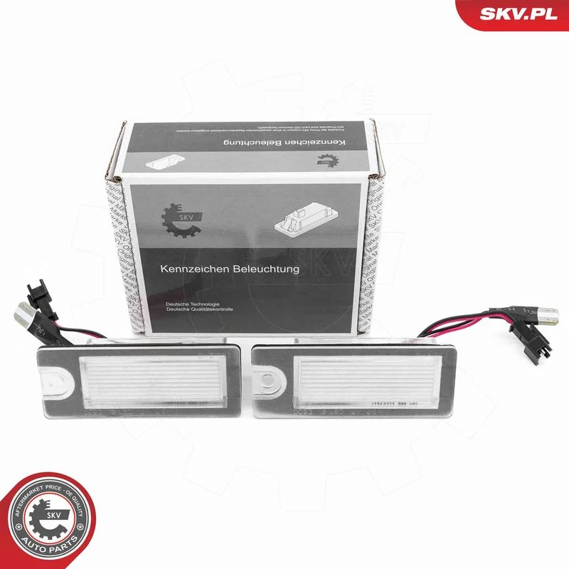 Licence Plate Light ESEN SKV 72SKV542