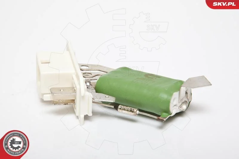 Resistor, interior blower ESEN SKV 95SKV073