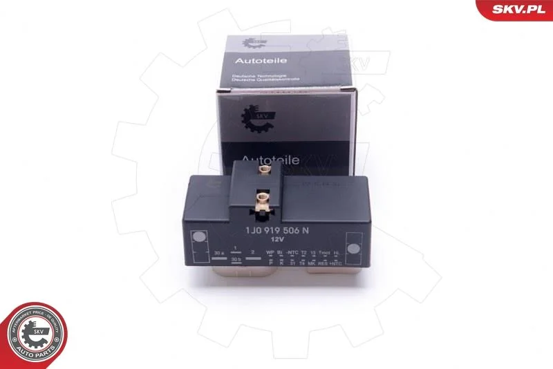 Relay, radiator fan overrun ESEN SKV 96SKV207