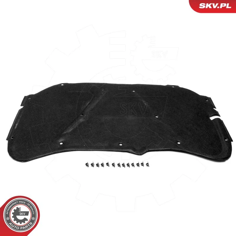 Isolamento acústico do compartimento do motor ESEN SKV 96SKV479