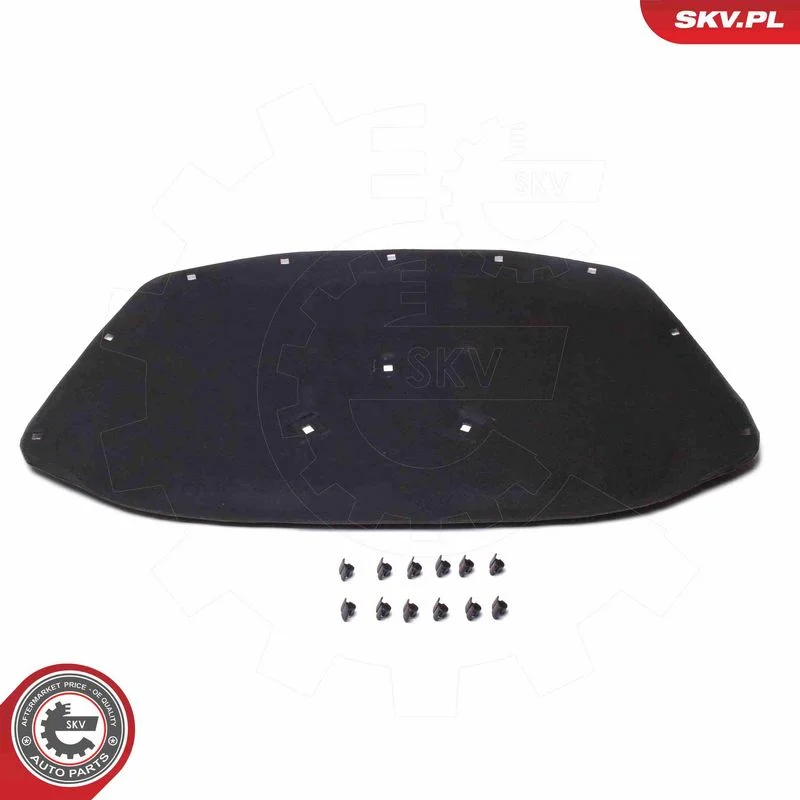 Isolamento acústico do compartimento do motor ESEN SKV 97SKV851