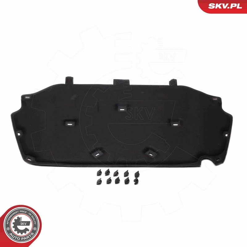 Isolamento acústico do compartimento do motor ESEN SKV 97SKV876