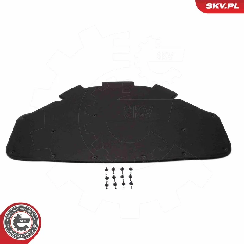 Isolamento acústico do compartimento do motor ESEN SKV 97SKV882