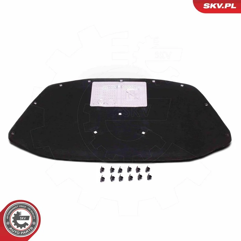 Isolamento acústico do compartimento do motor ESEN SKV 97SKV905