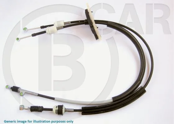 Cable Pull, manual transmission B CAR 001HY151