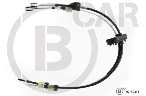 Cable Pull, manual transmission B CAR 001OP314