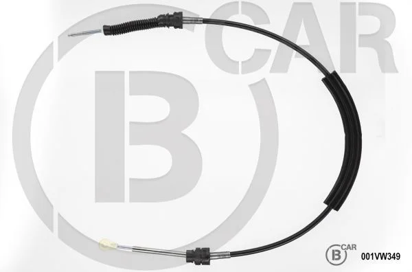 Cable Pull, manual transmission B CAR 001VW349