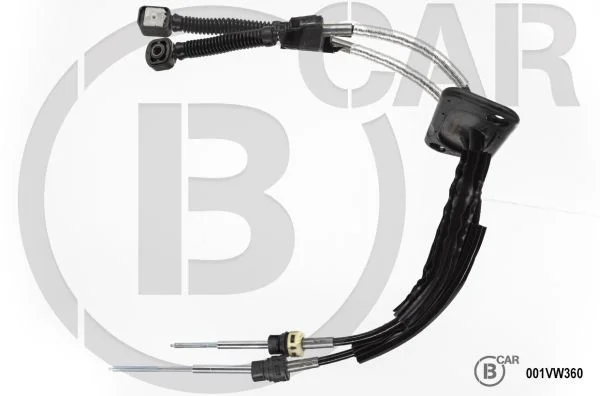 Cable Pull, manual transmission B CAR 001VW360