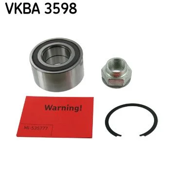 Kit de rolamentos de roda SKF VKBA 3598