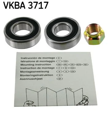 Kit de rolamentos de roda SKF VKBA 3717