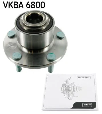 Kit de rolamentos de roda SKF VKBA 6800