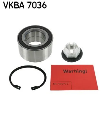 Kit de rolamentos de roda SKF VKBA 7036