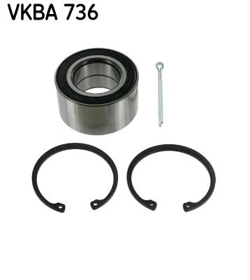 Kit de rolamentos de roda SKF VKBA 736