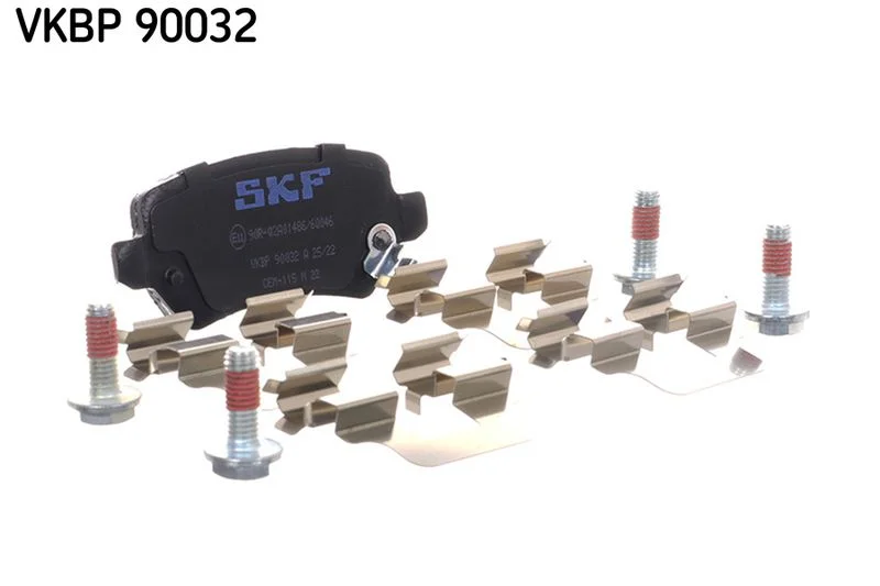 Stabdžių trinkelių rinkinys, diskinis stabdys SKF VKBP90032A